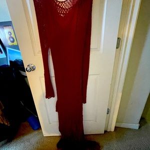 Crimson Red Perfect for Christmas Party!!